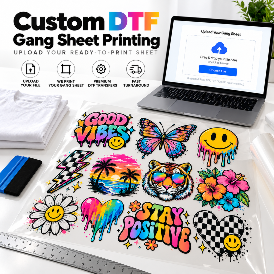 Upload Gang Sheet